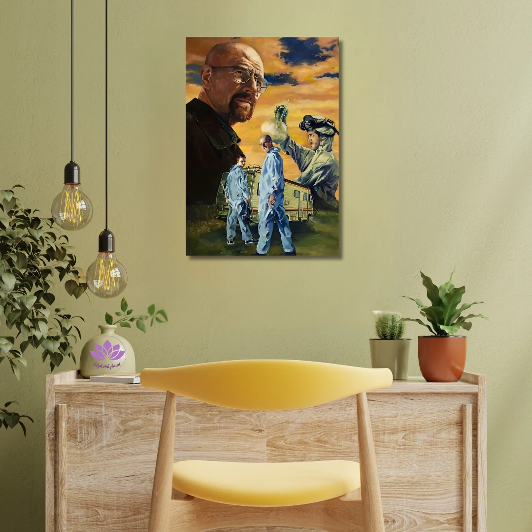 Sayılarla Boyama Seti Kasnağa Gerili: Breaking Bad, Kuralları Yıkanlar