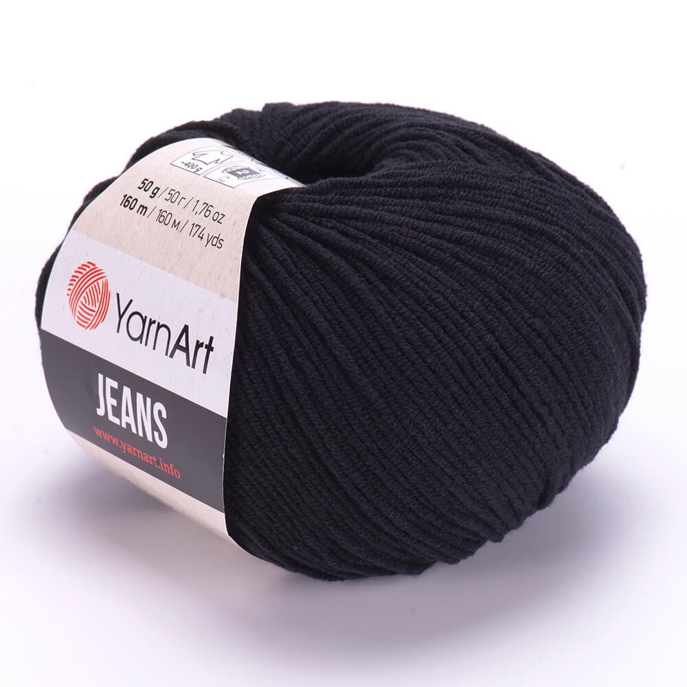 Yarnart Jeans Amigurumi, Punch Örgü İpi Renk: 53 Siyah