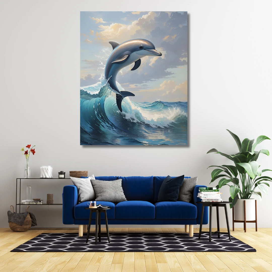 Sayılarla Boyama Hobi Seti Renkli Baskı: Yunus