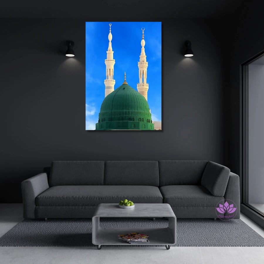 Sayılarla Boyama Seti Kasnağa Gerili İslami Eserler: Mescid-i Nebevİ