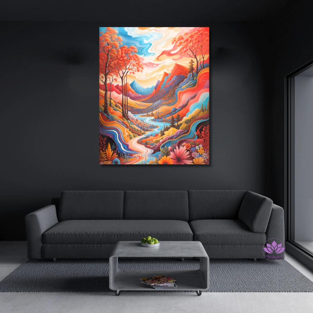 Sayılarla Boyama Seti-Manzara:  Doğanın Rengi