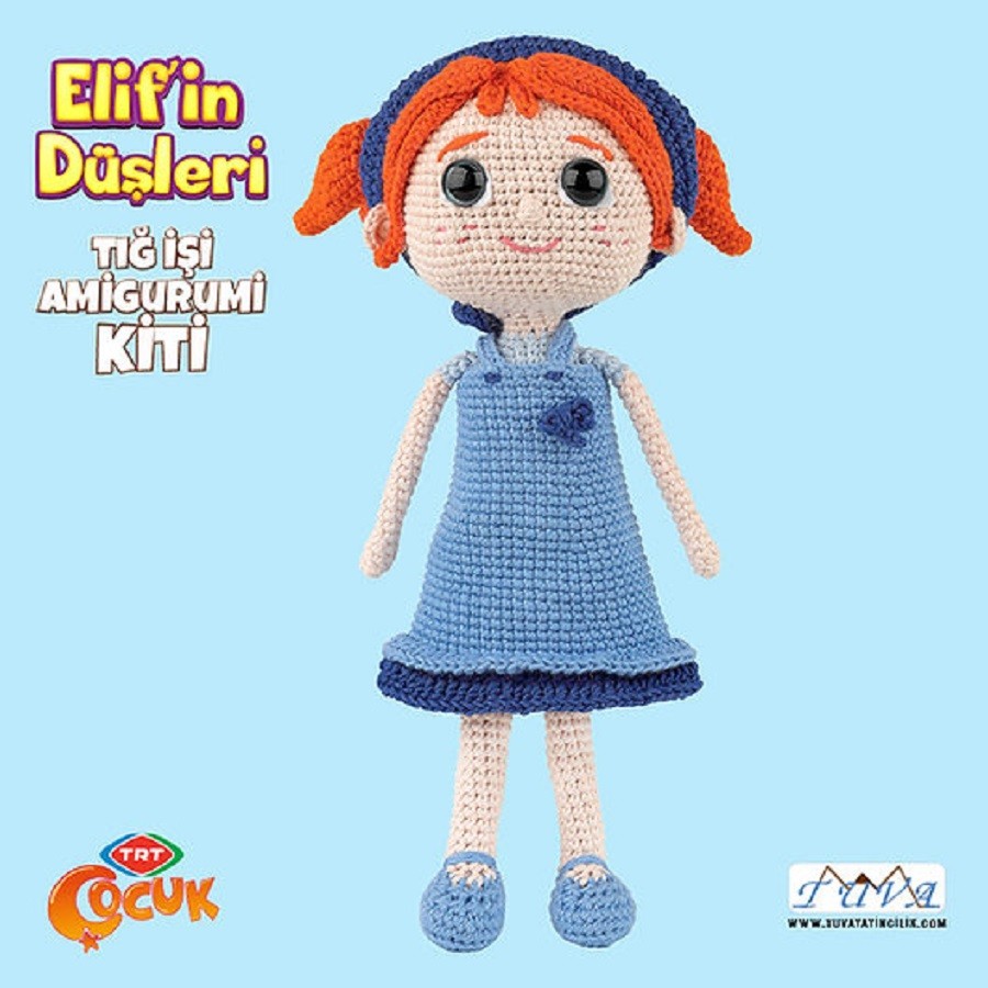 Amigurumi Seti, Elif'in Düşleri, Amigurumi Oyuncak LAK05