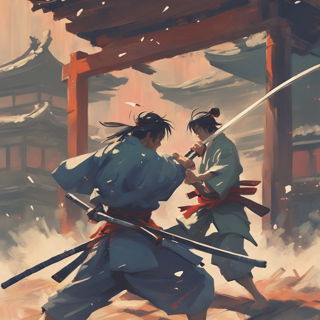 Renkli Baskılı Sayılarla Boyama Hobi Seti: Samuray 4