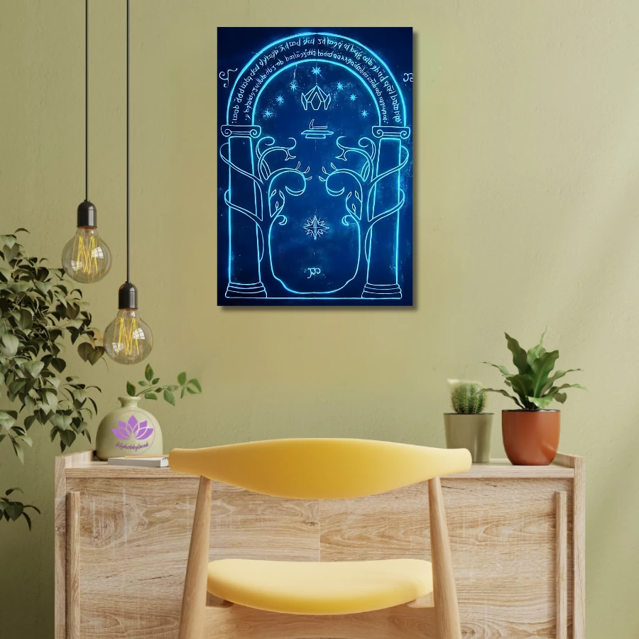 Sayılarla Boyama Seti Kasnağa Gerili: Moria Kapısı, Kadim Kapının Ardından