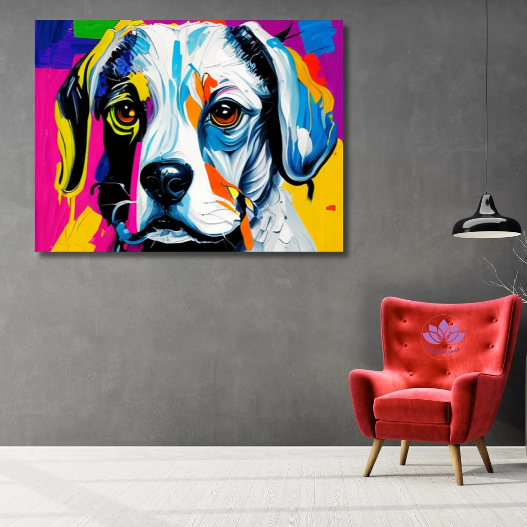 Sayılarla Boyama Hobi Seti Renkli Baskılı: Masum Köpek