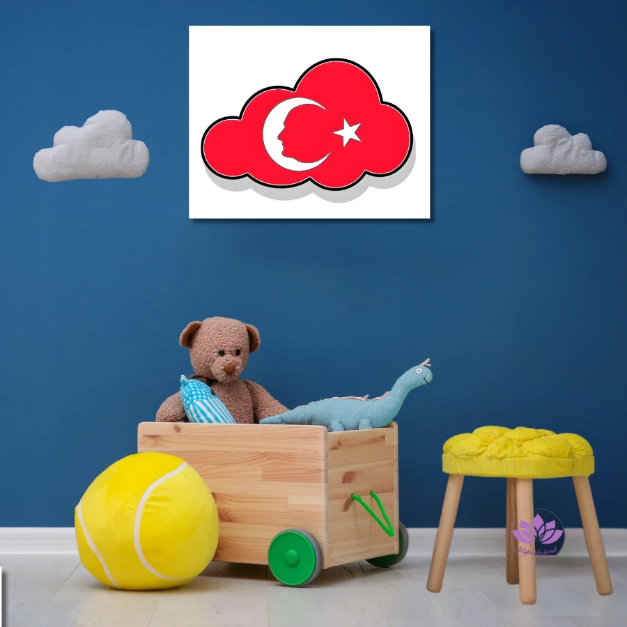 Çocuklar için Renkli Baskılı Sayılarla Boyama Hobi Seti: Boyayalım Türkiye’yi