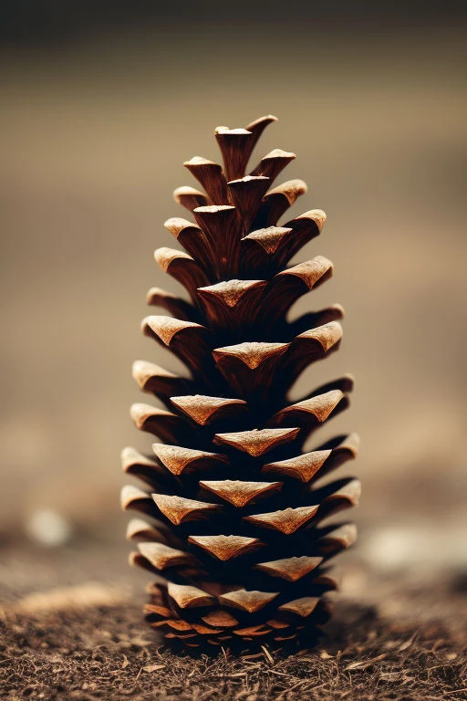 Renkli Baskılı Sayılarla Boyama Hobi Seti: Çam Kozası