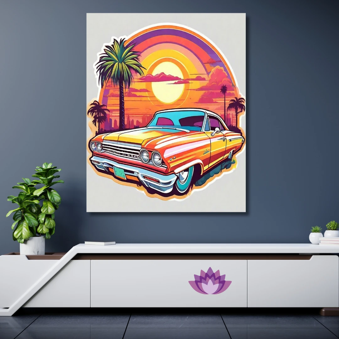 Sayılarla Boyama Hobi Seti Renkli Baskı: Nostalji 1