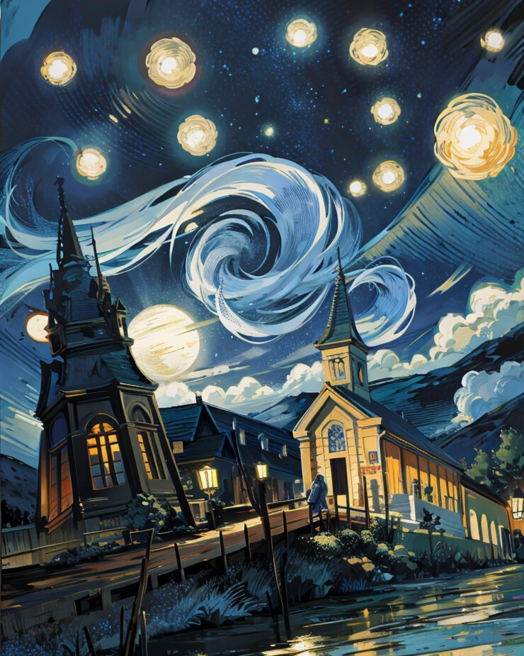 Renkli Baskılı Sayılarla Boyama Hobi Seti: Yıldızlı Gece 2