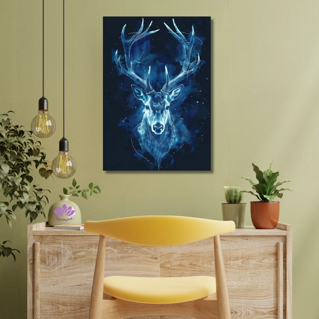 Sayılarla Boyama Seti Kasnağa Gerili: Sihir Yolu-Harry Potter Kuzeyin Ruhu