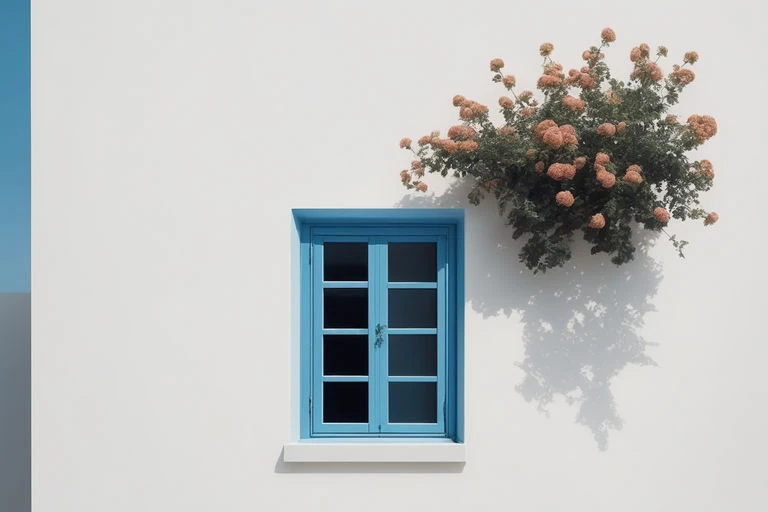 Renkli Baskılı Sayılarla Boyama Hobi Seti: Penceredeki Çiçek