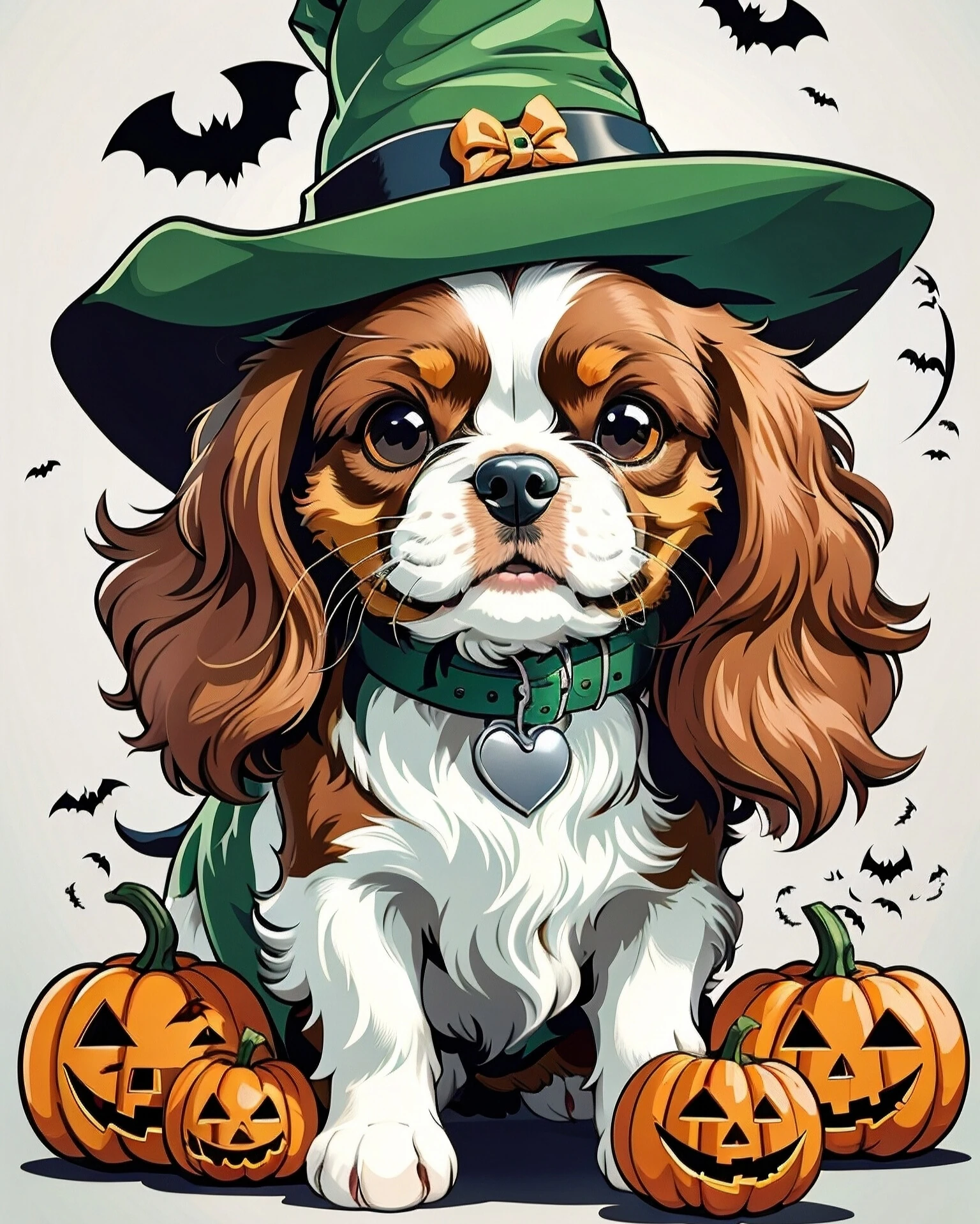 Sayılarla Boyama Hobi Seti Renkli Baskı: Şapkalı Köpek