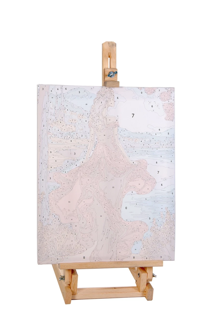 Sayılarla Boyama Hobi Seti Renkli Baskı: Denize Yürüyüş 2