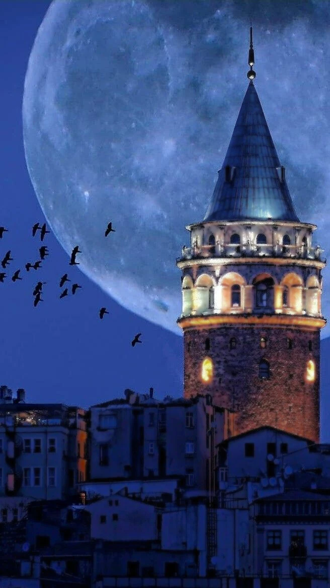 Renkli Baskılı Sayılarla Boyama Hobi Seti: Galata Kulesi