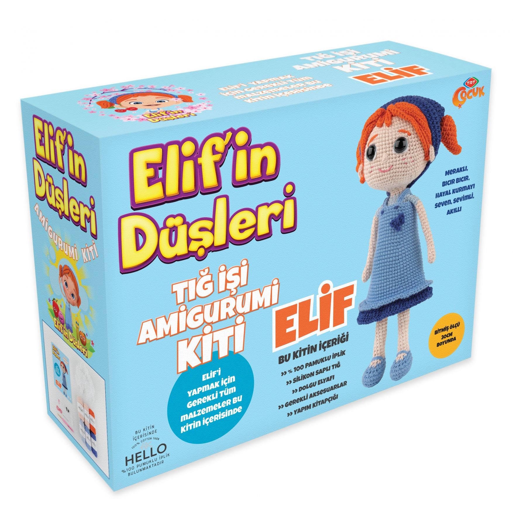 Amigurumi Seti, Elif'in Düşleri, Amigurumi Oyuncak LAK05