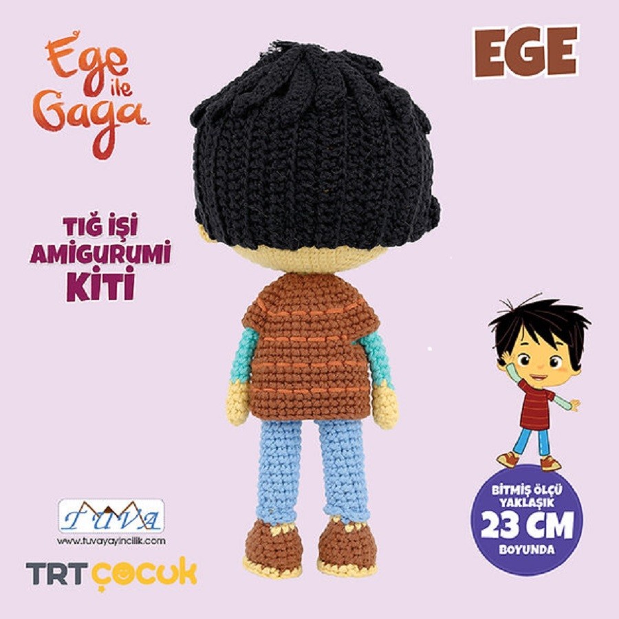 Amigurumi Seti, Ege, Amigurumi Oyuncak LAK06