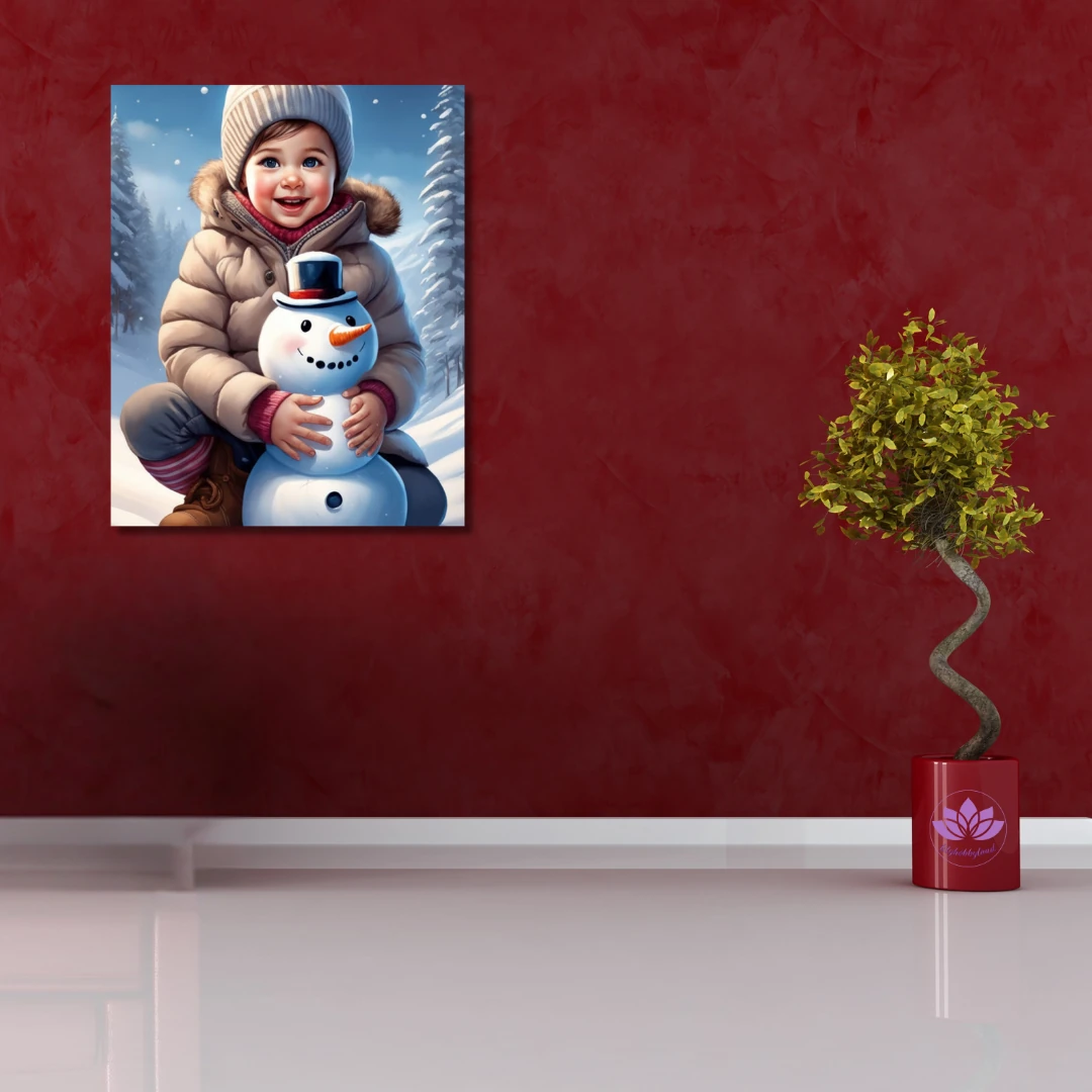  Sayılarla Boyama Seti Yeni Yıl Temalı: Kış Keyfi