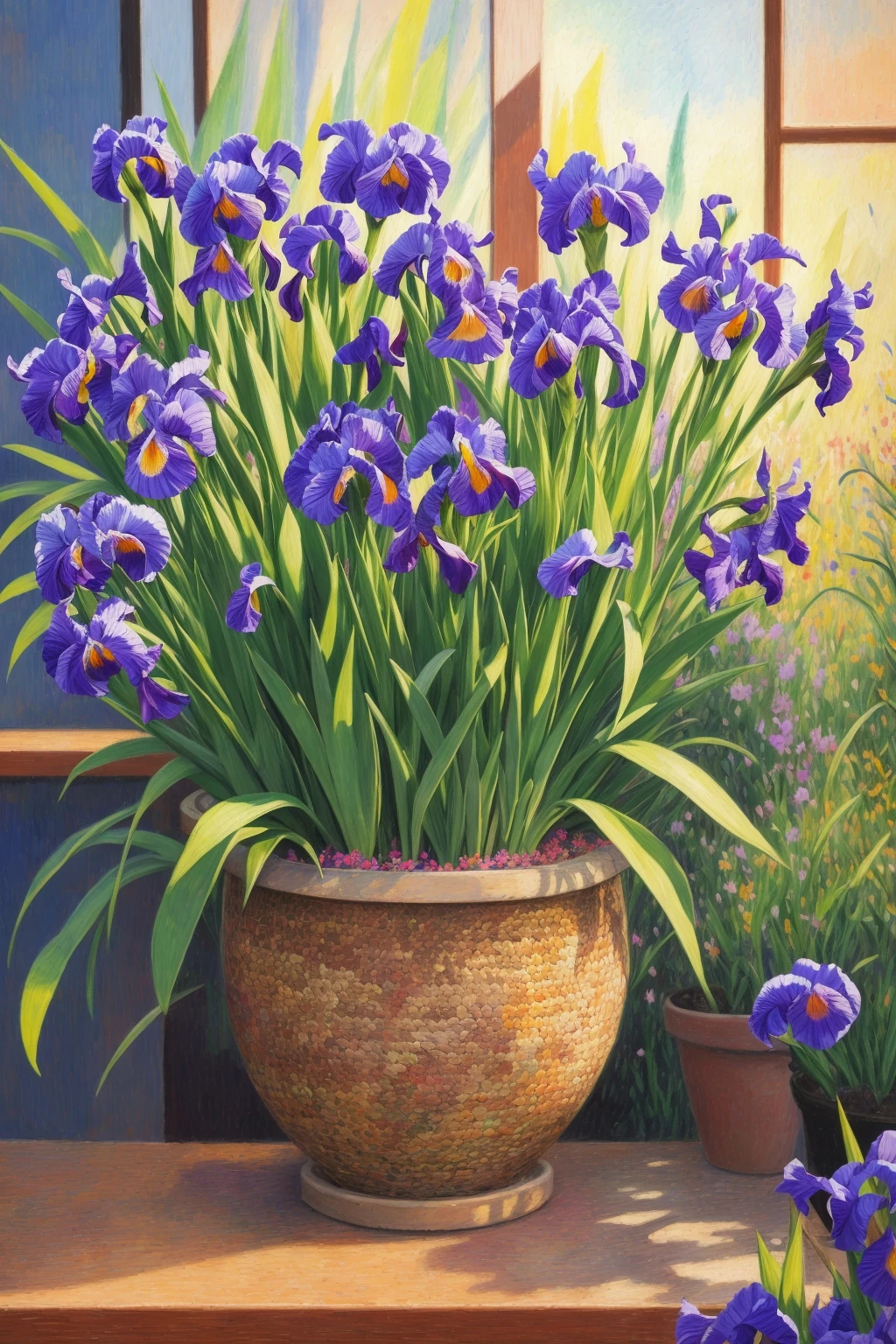 Renkli Baskılı Sayılarla Boyama Hobi Seti: Vazodaki Çiçekler 2