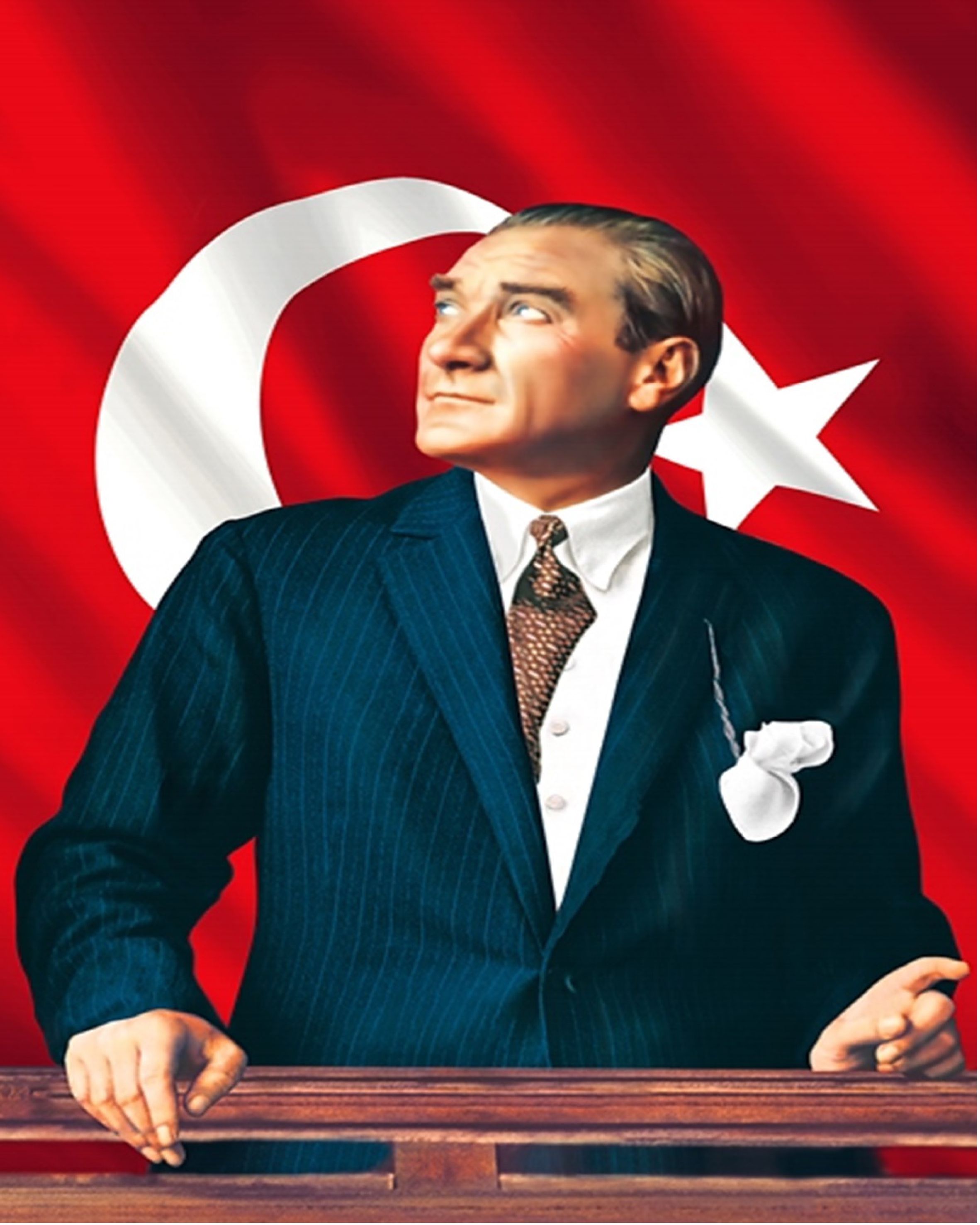 Renkli Baskılı Sayılarla Boyama Hobi Seti:  Atatürk 7