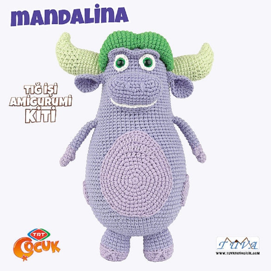 Amigurumi Seti, Mandalina, Amigurumi Oyuncak LAK08