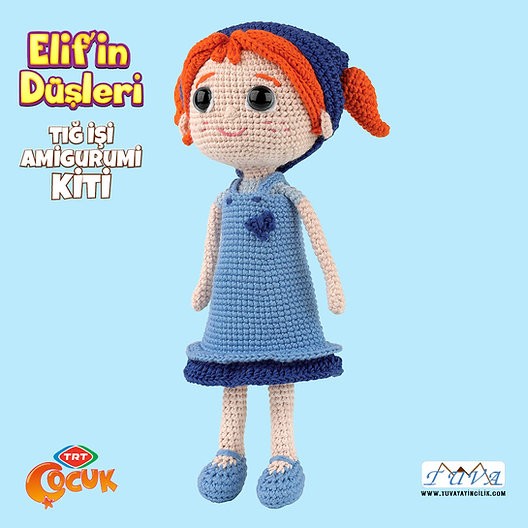 Amigurumi Seti, Elif'in Düşleri, Amigurumi Oyuncak LAK05