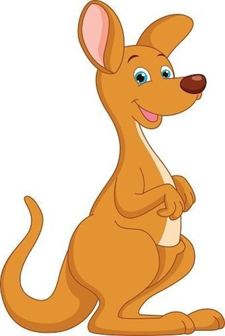 Çocuklar için Renkli Baskılı Sayılarla Boyama Hobi Seti: Kanguru