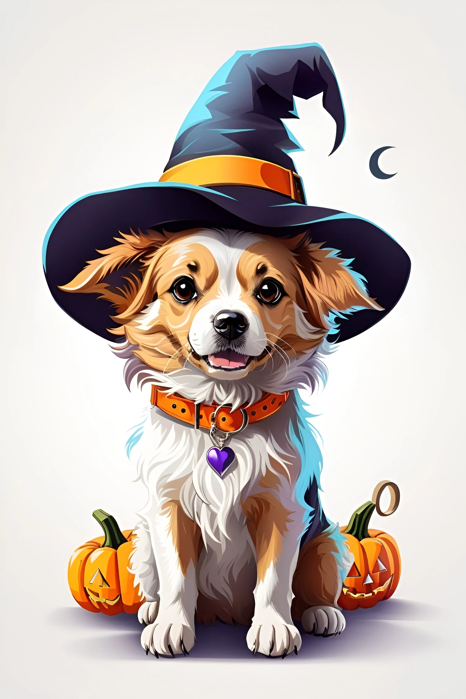 Renkli Baskılı Sayılarla Boyama Hobi Seti: Şapkalı Köpek 2