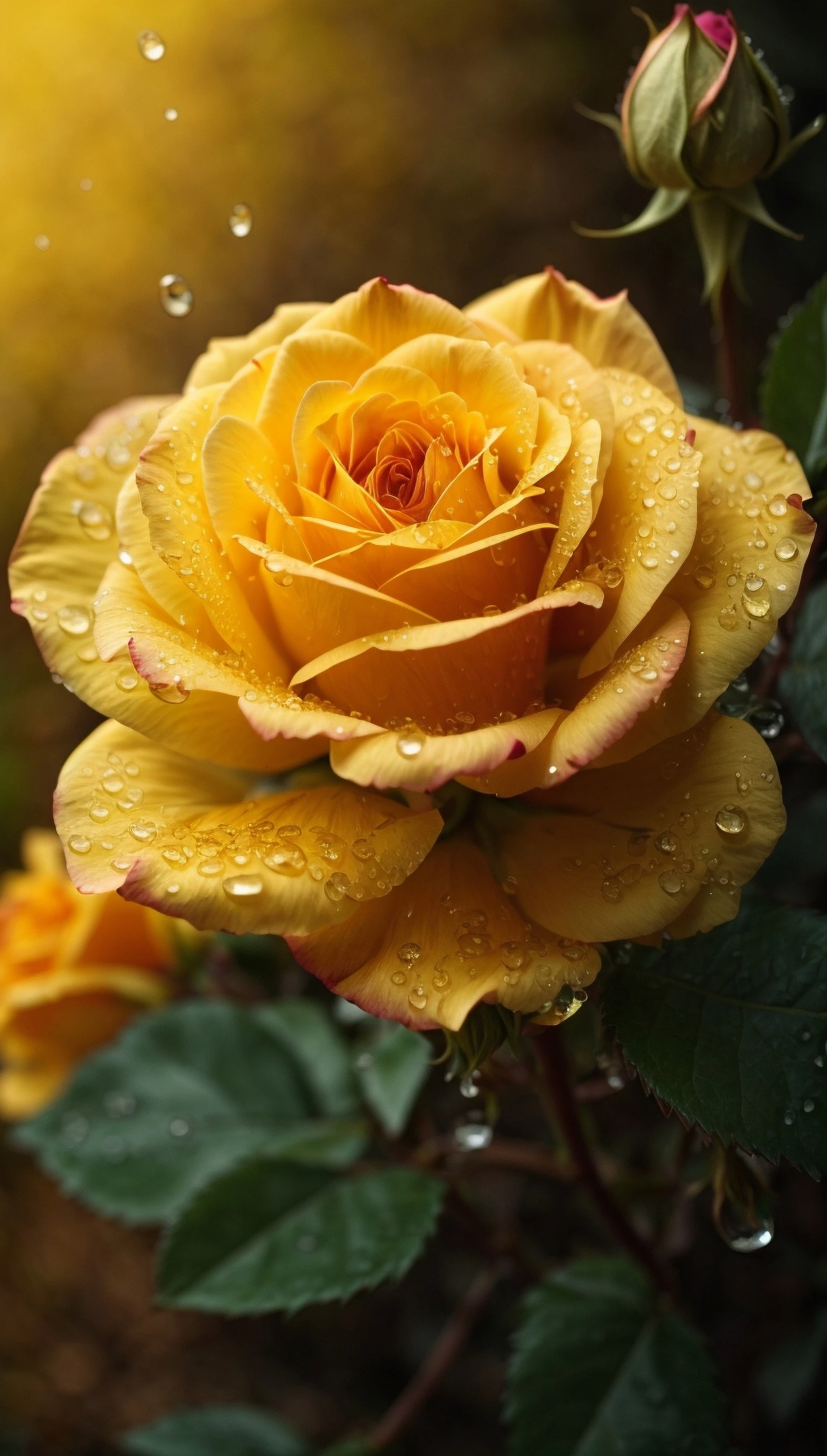 Renkli Baskılı Sayılarla Boyama Hobi Seti: Sarı Gül