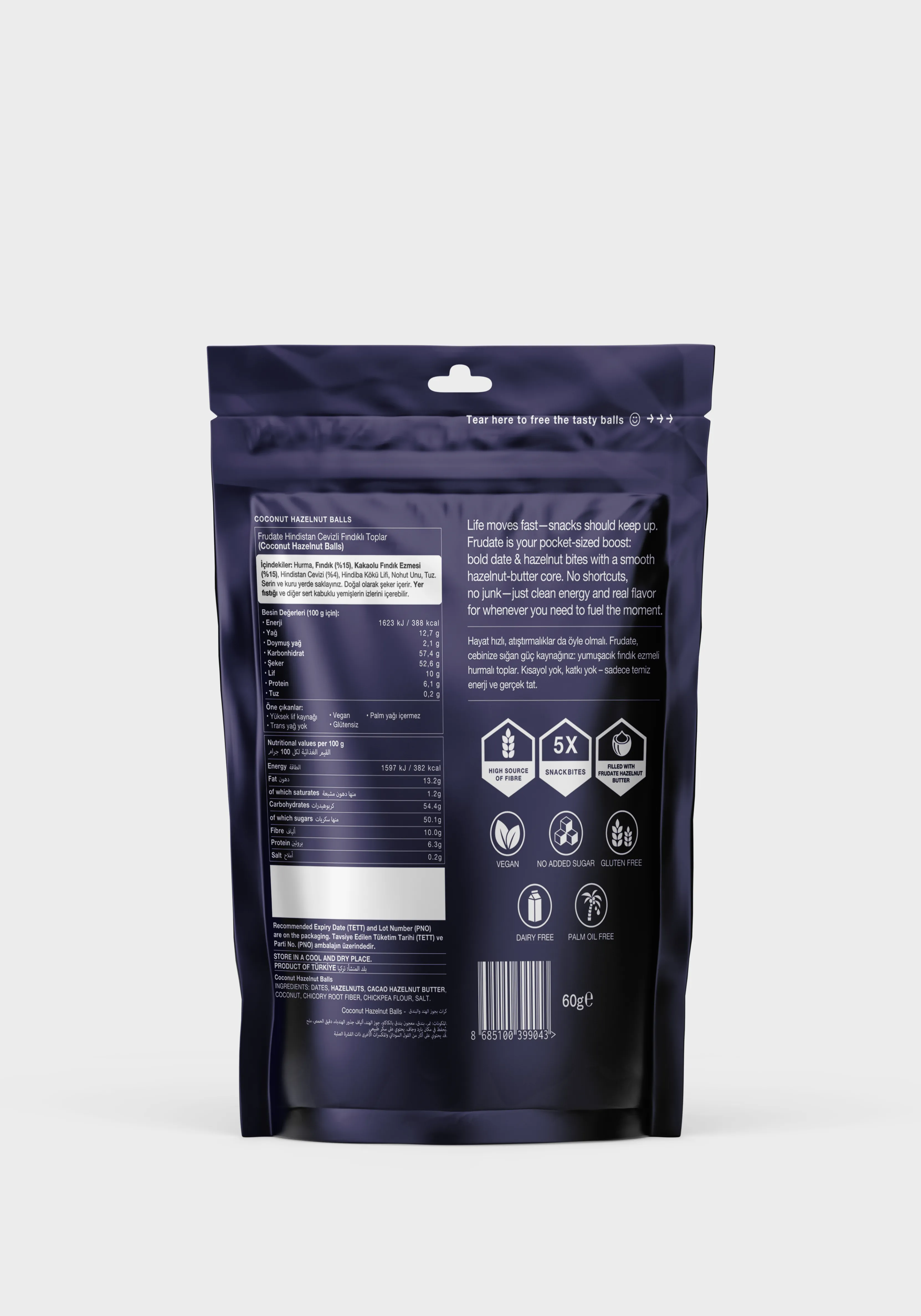 Coconut Hazelnut Balls