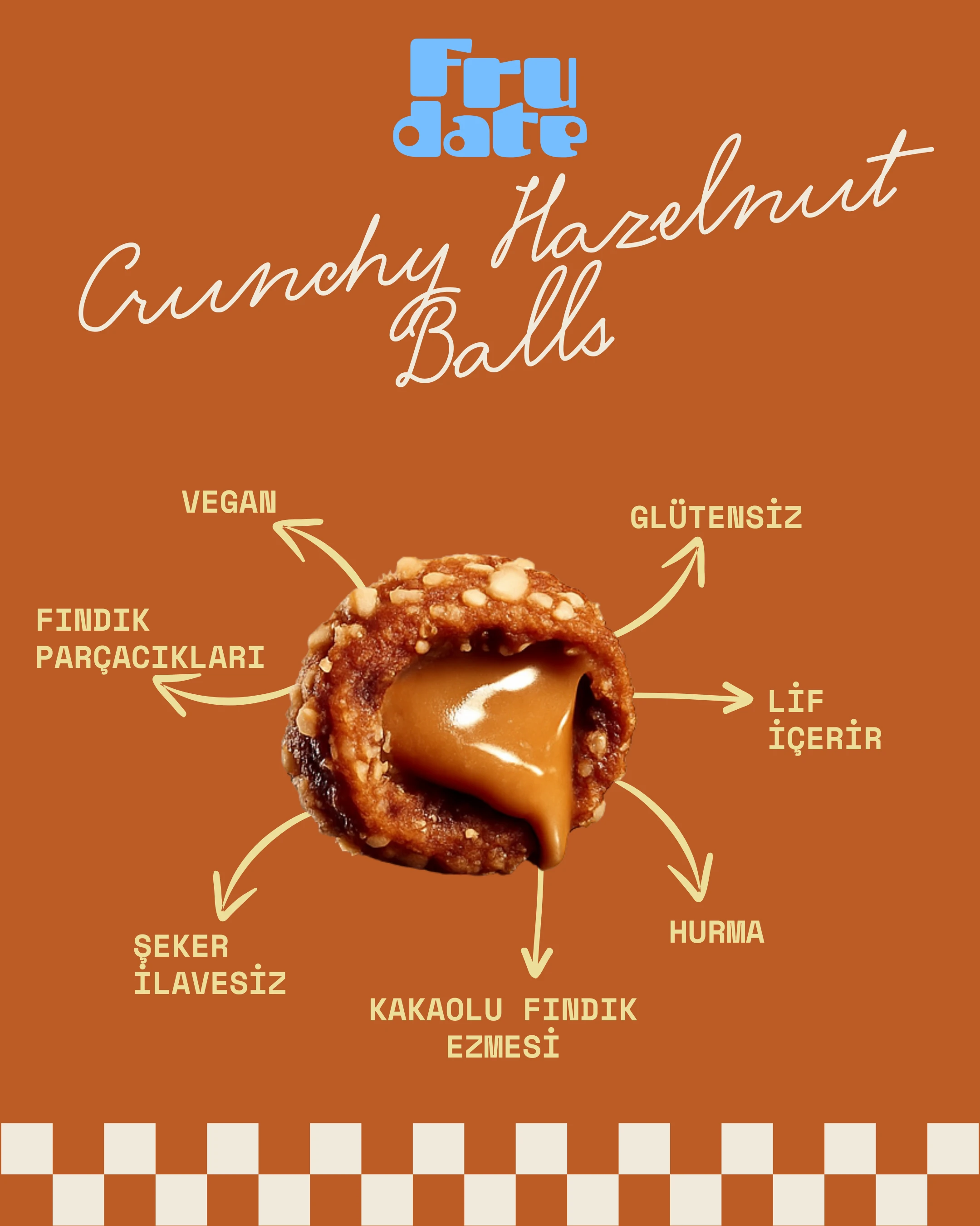 Crunchy Hazelnut Balls 12'li Paket