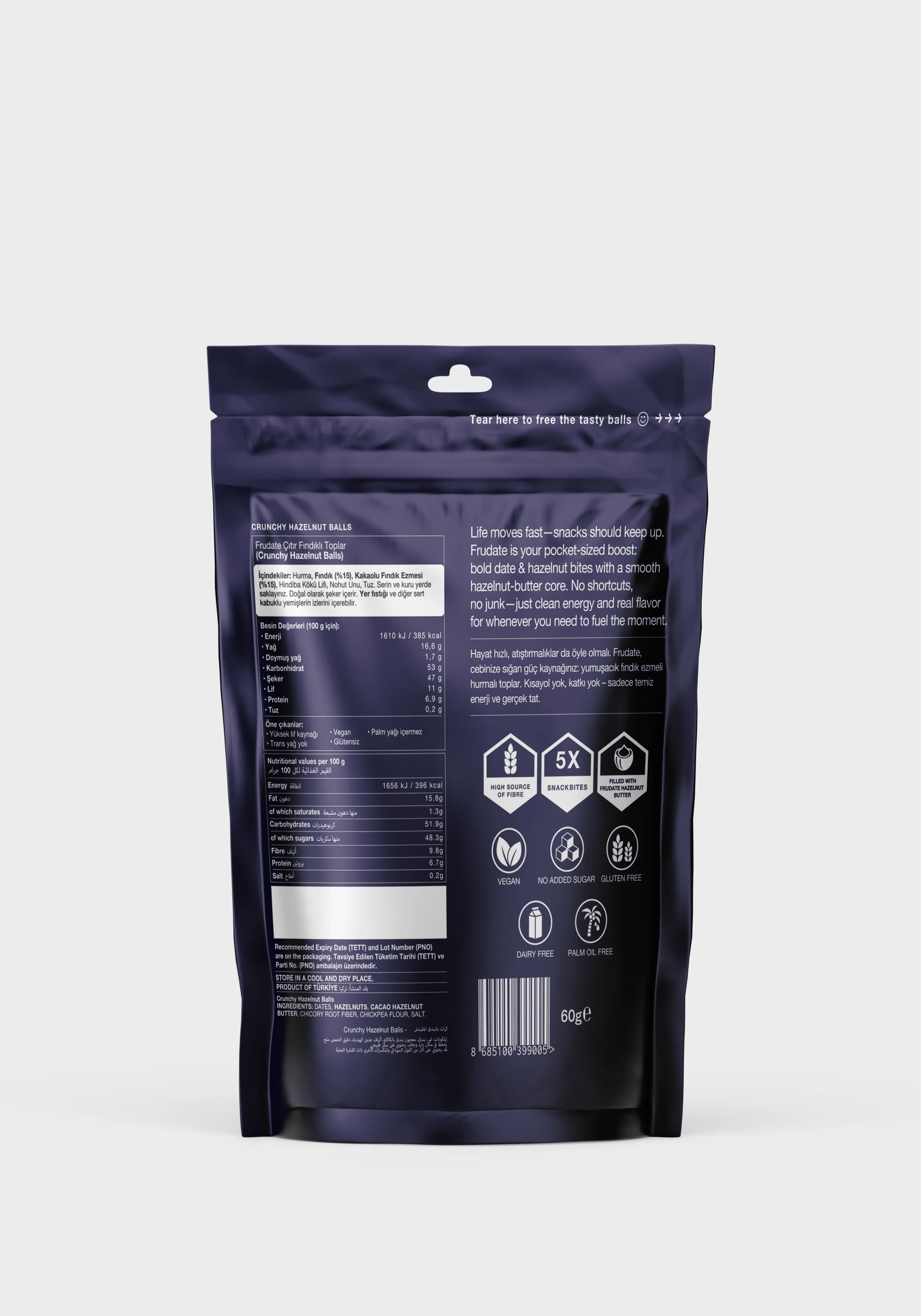 Crunchy Hazelnut Balls