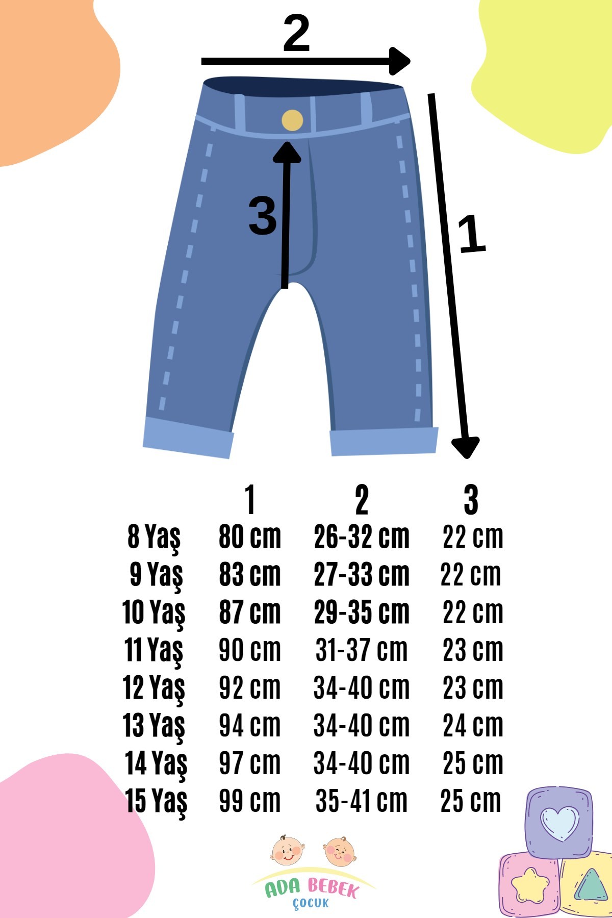 Likralı Yüksek Bel Lastik Havuç Kot Pantolon 7200-8200