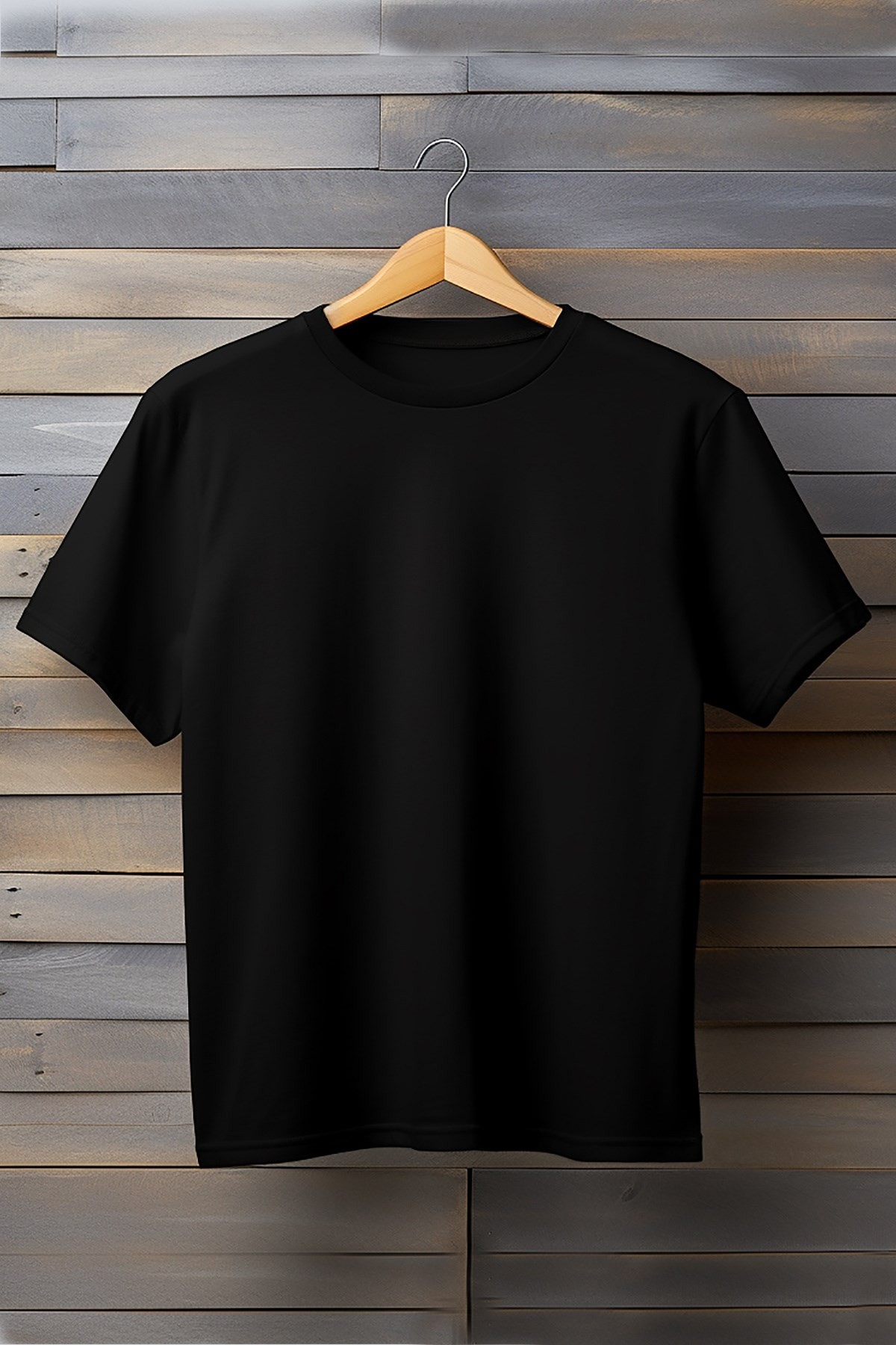 Ressam Bear Baskılı Basic T-Shirt 