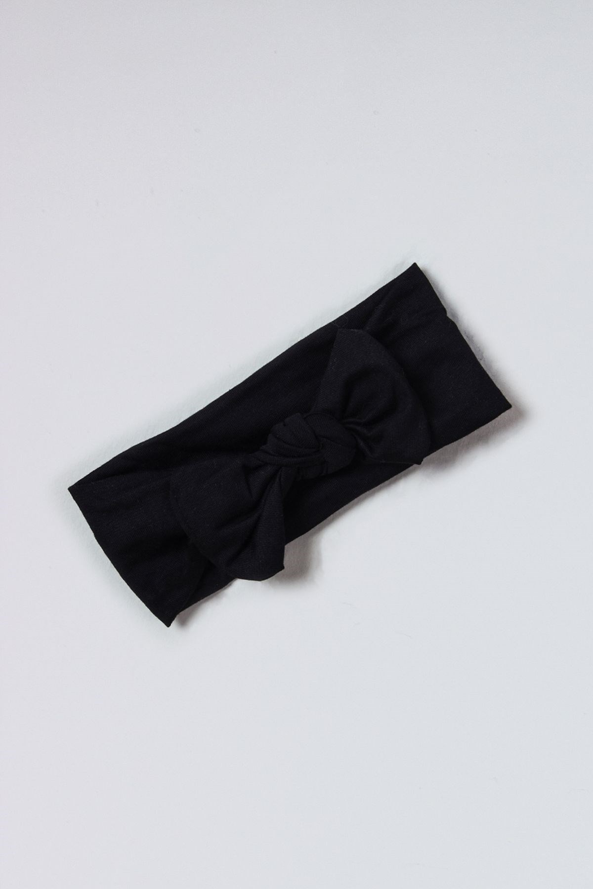 Premium Renkli Penye Bağlamalı Kız Bebek Lastikli Kız Bebek Bandana