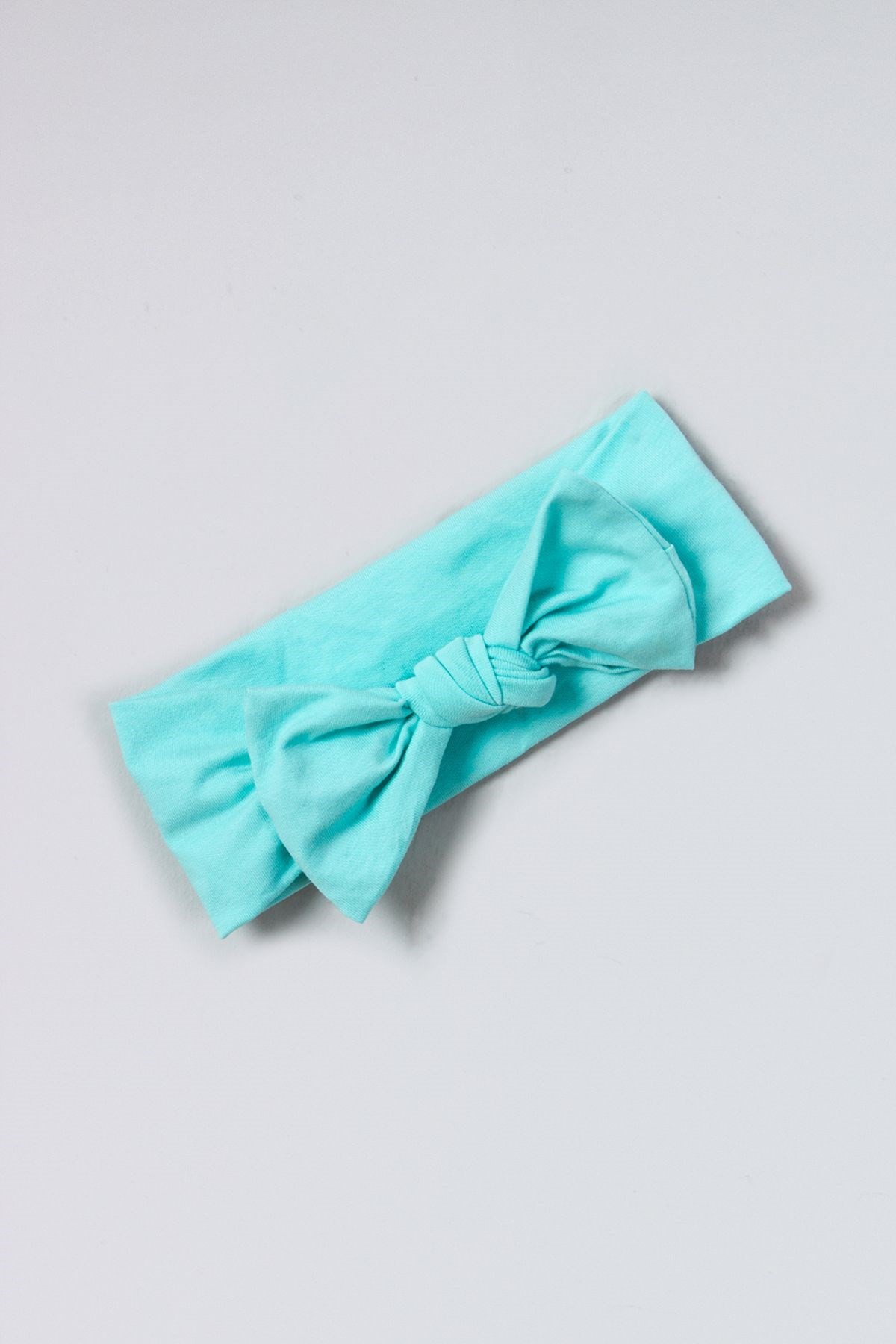 Premium Renkli Penye Bağlamalı Kız Bebek  Kız Bebek Bandana