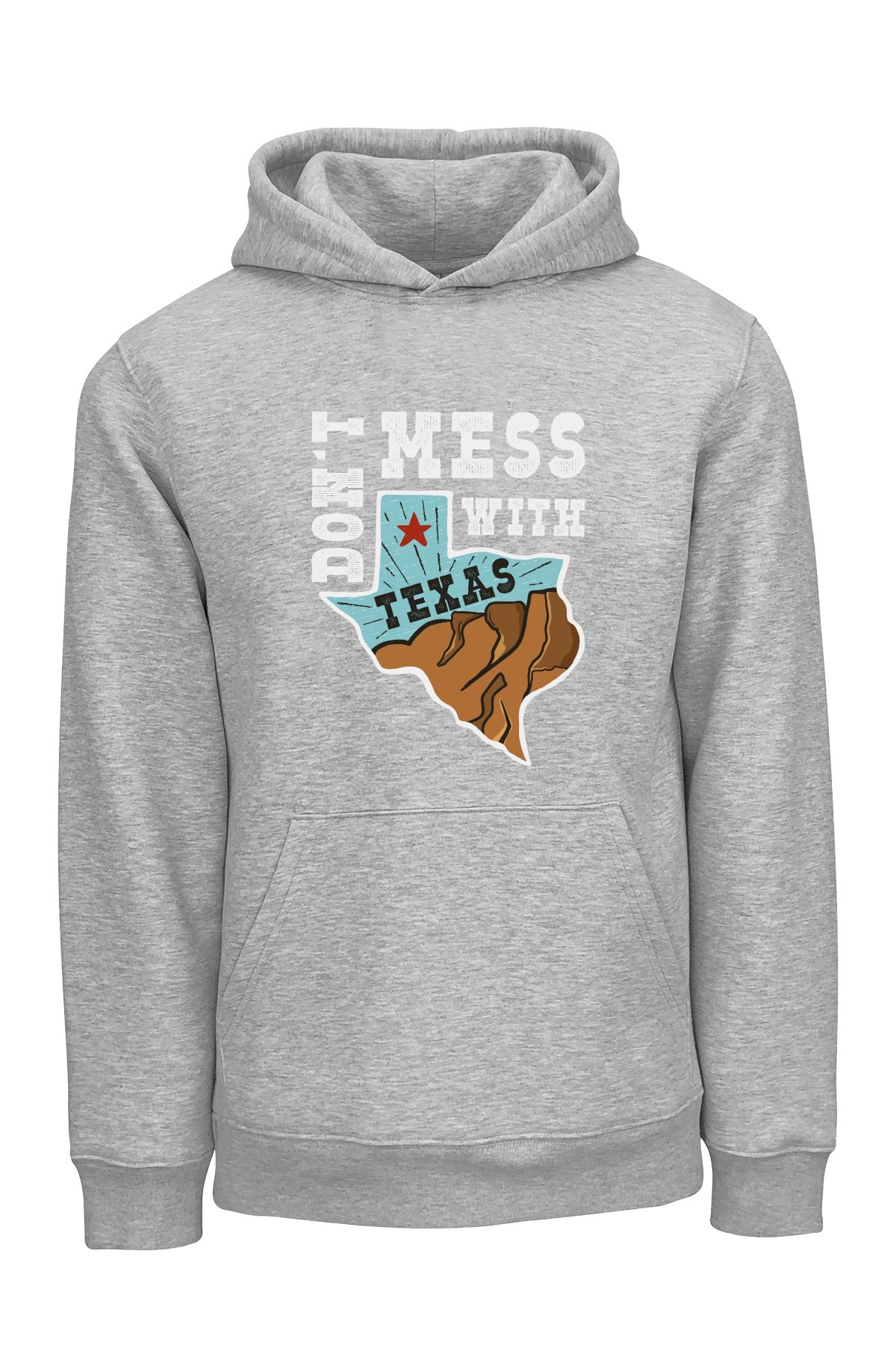 Don't Mess Wıth Texas Tarz Rahat Kesim Oversize Sweatshirt