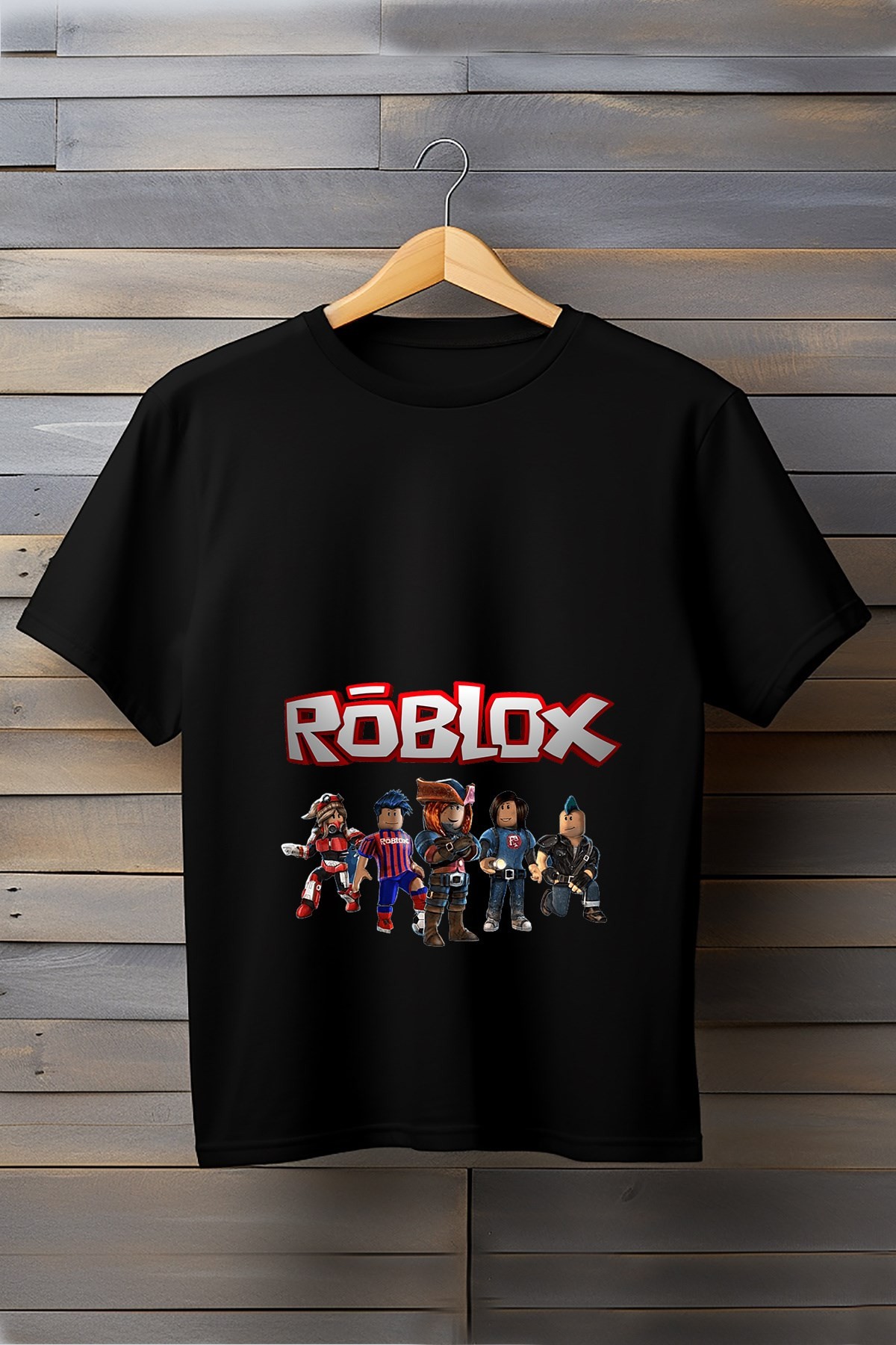 Roblox Baskılı Basic T-Shirt 