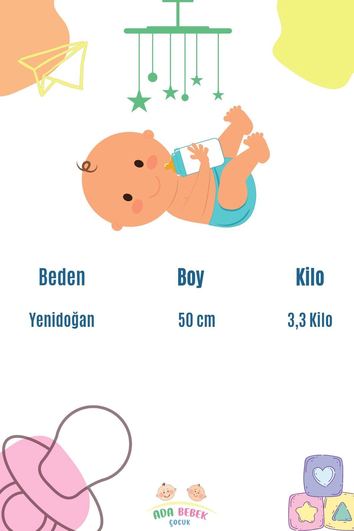 %100 Pamuk Organik Nutella Desenli Kısa Kollu Body Badi Bebek Zıbın