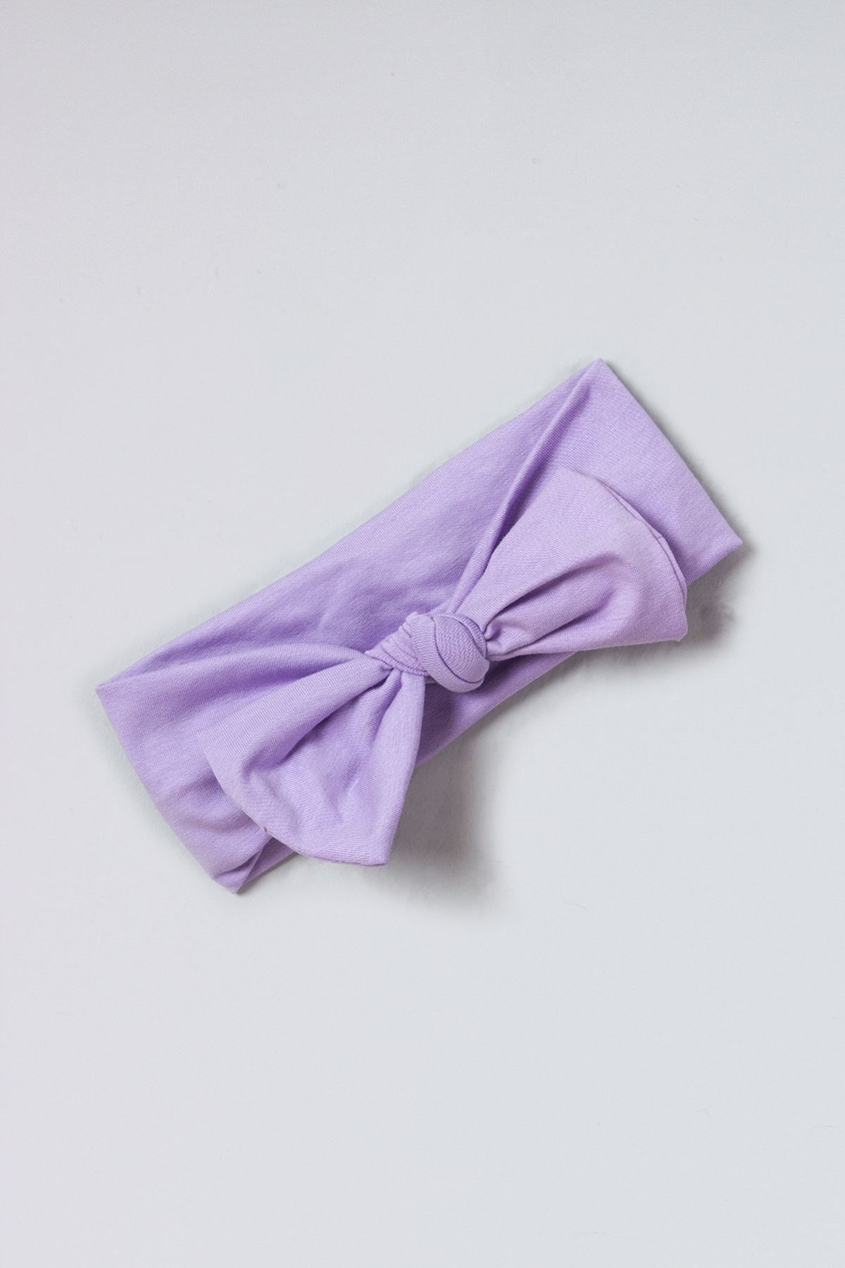 Premium Renkli Penye Bağlamalı Kız Bebek Lastikli Kız Bebek Bandana