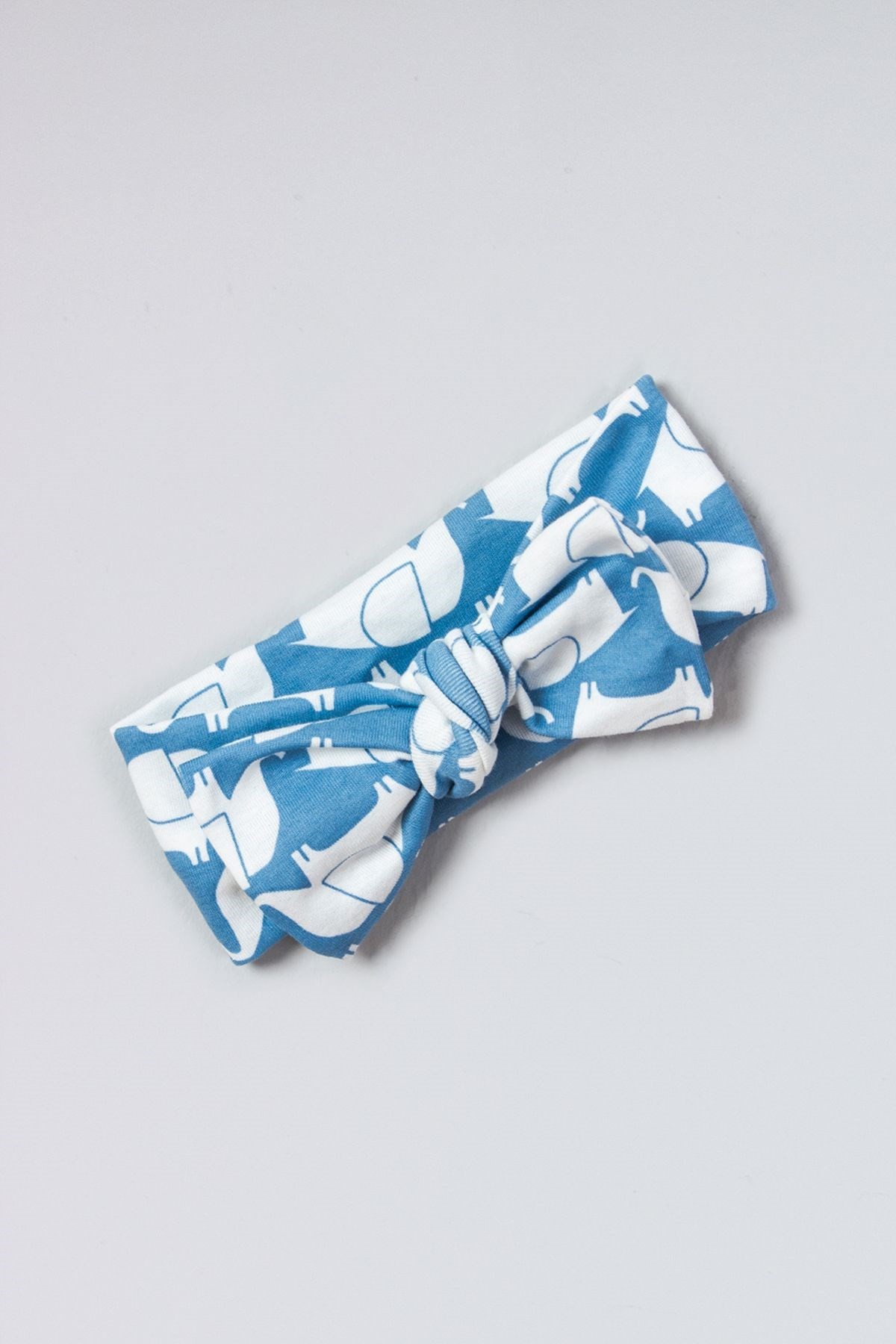 Premium Renkli Penye Bağlamalı Kız Bebek Lastikli Kız Bebek Bandana