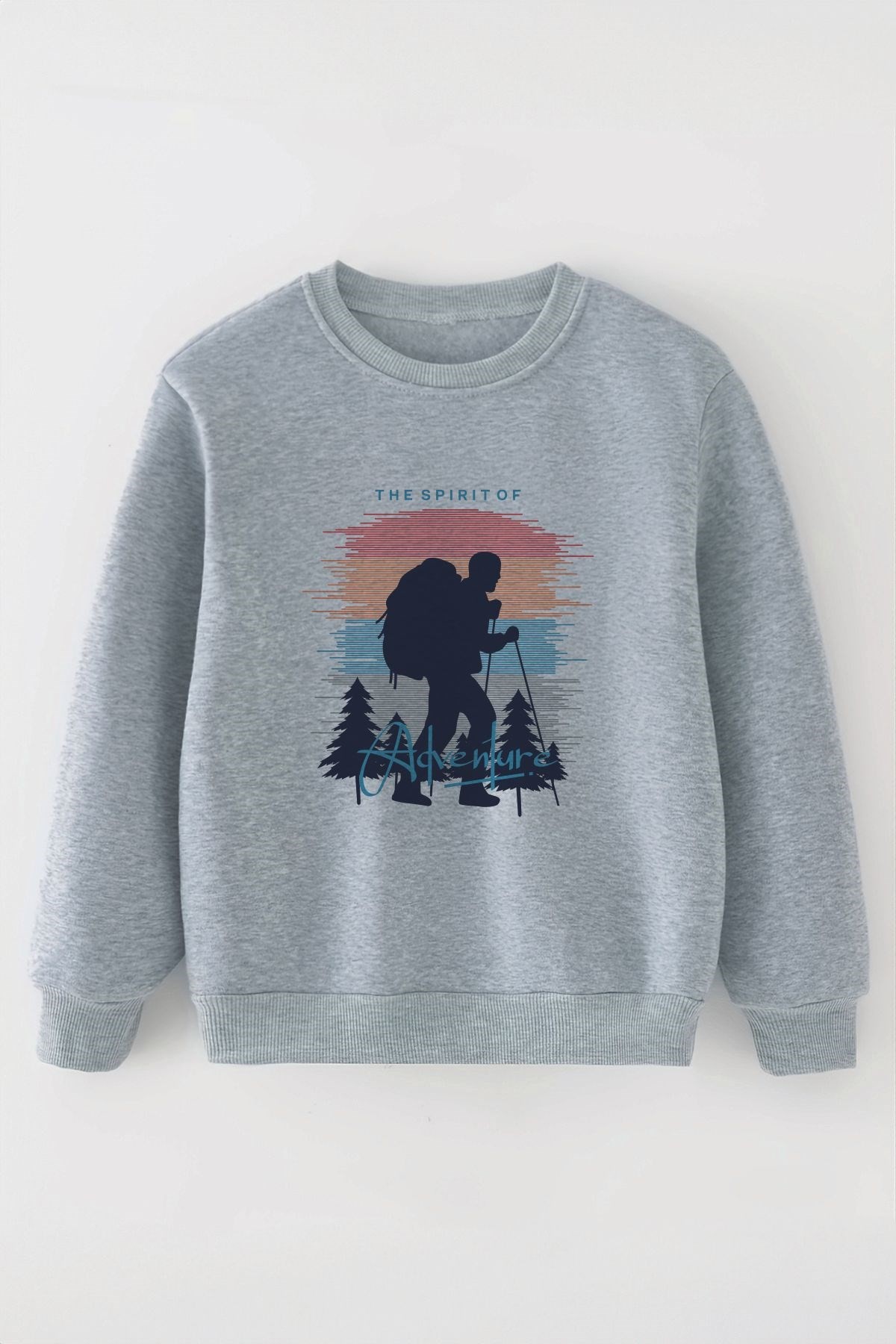 Özel Tasarım Adventure Oversize Çocuk Sweatshirt 12577