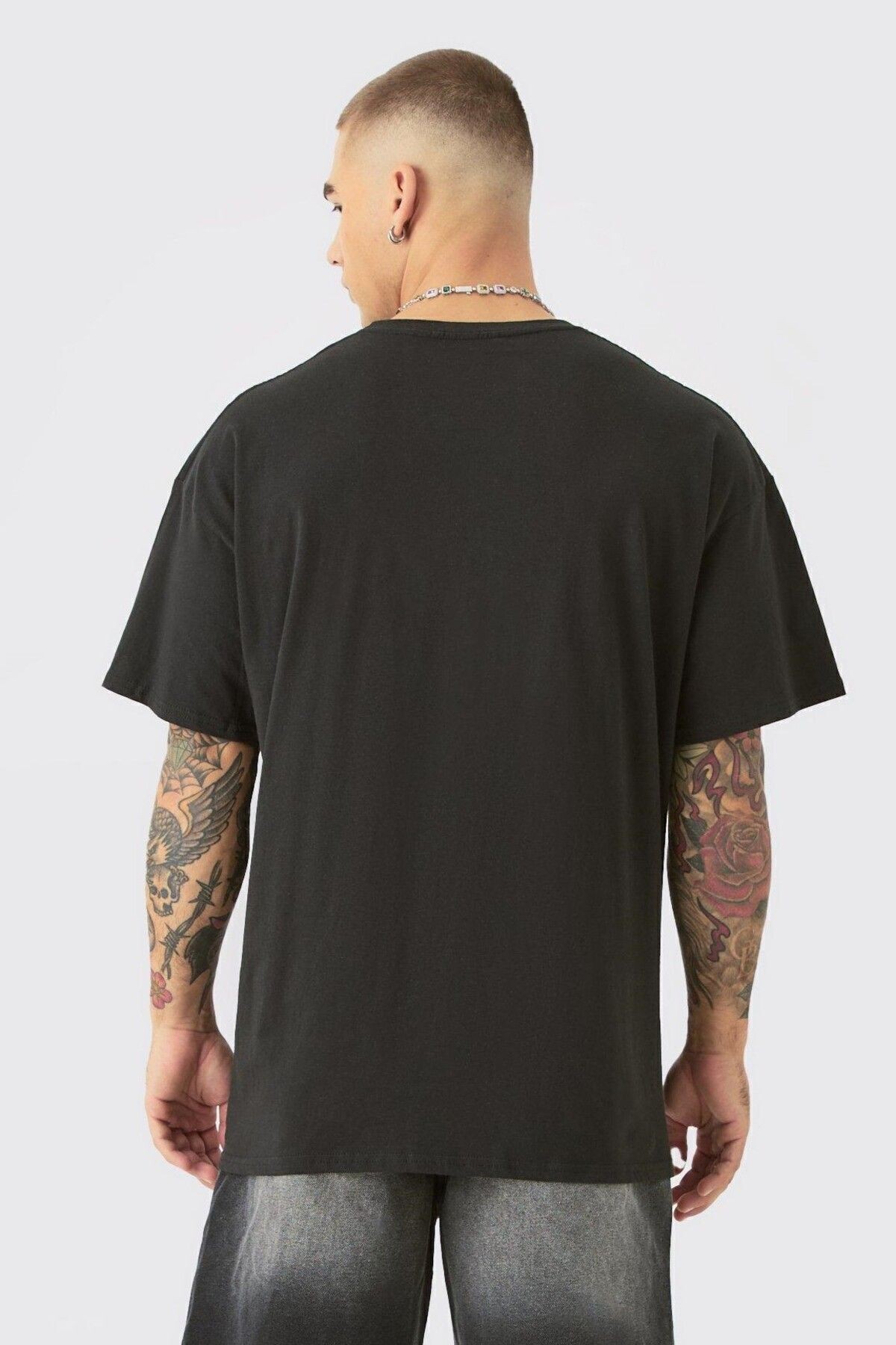 Türk Baskılı  oversize t-shirt  Göktürk