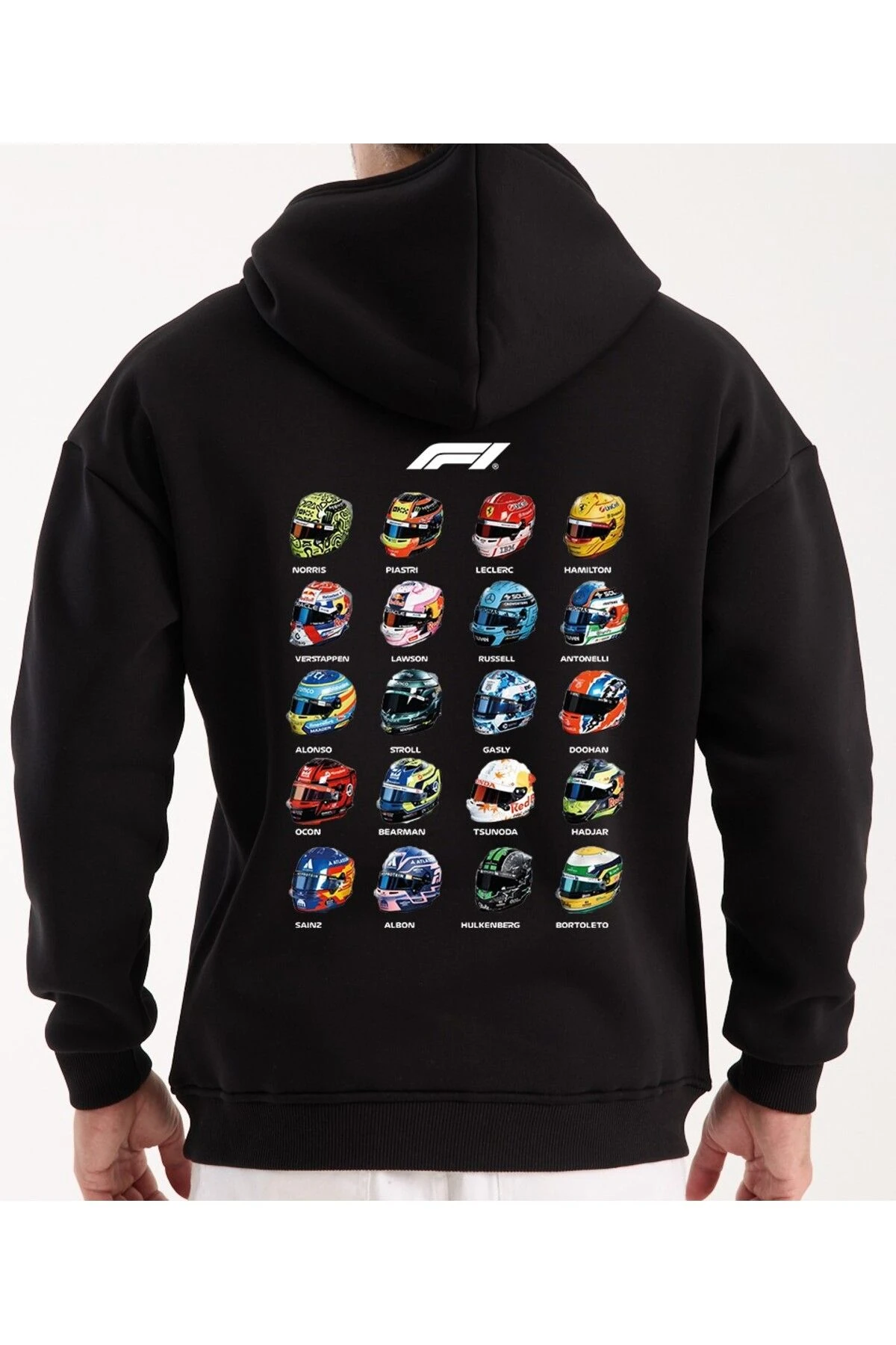 Oversize Sweatshirt Hoodie F1 2025 RACERS