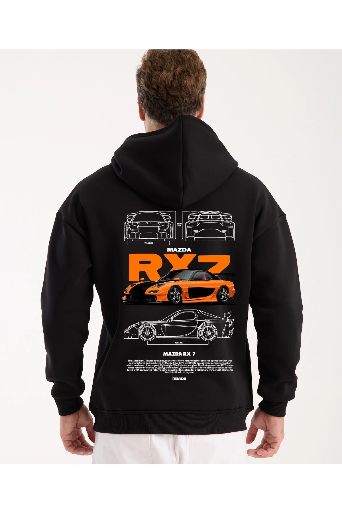 RX7 Oversize Sweatshirt Hoodie