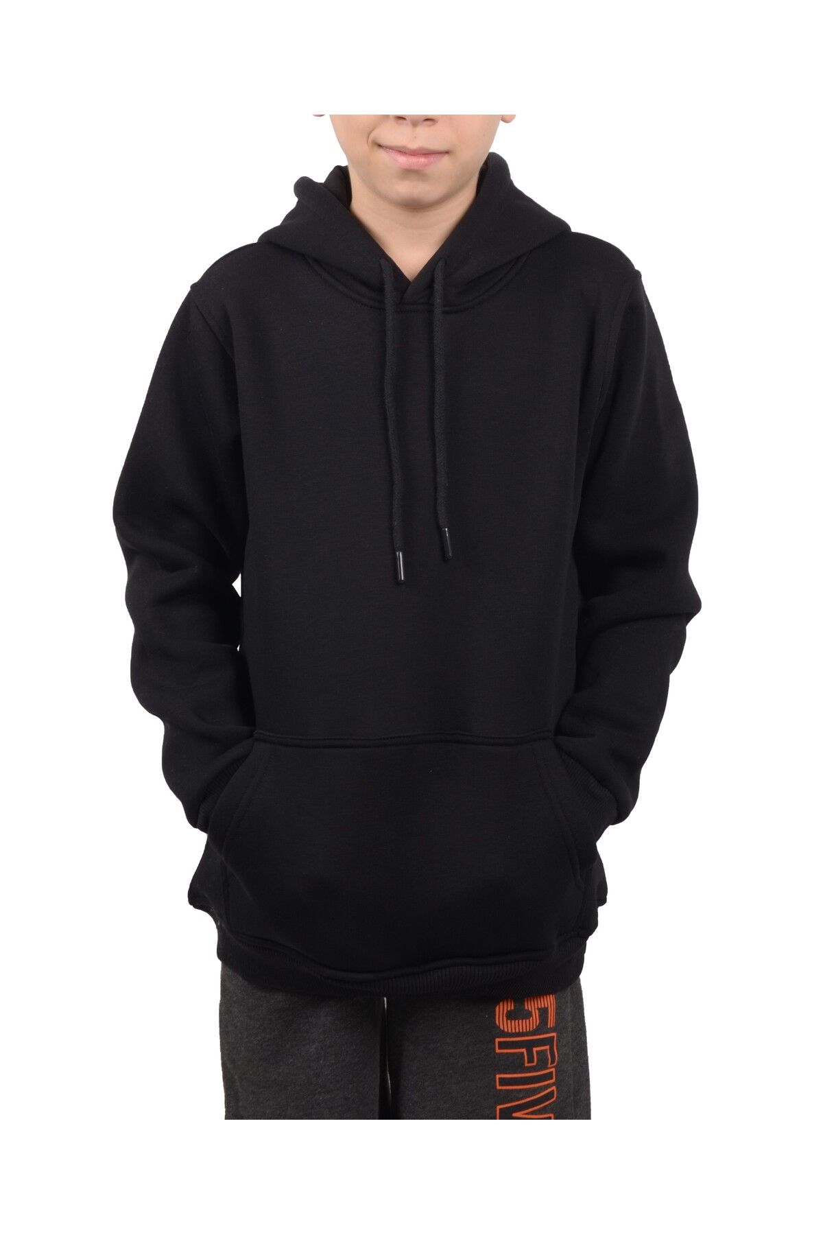 Araba Baskılı Çocuk Sweatshirt Hoodie Mcqueen