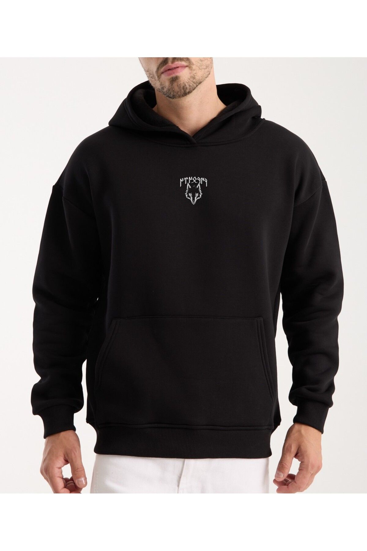 Oversize Sweatshirt Hoodie Kökbörü V2
