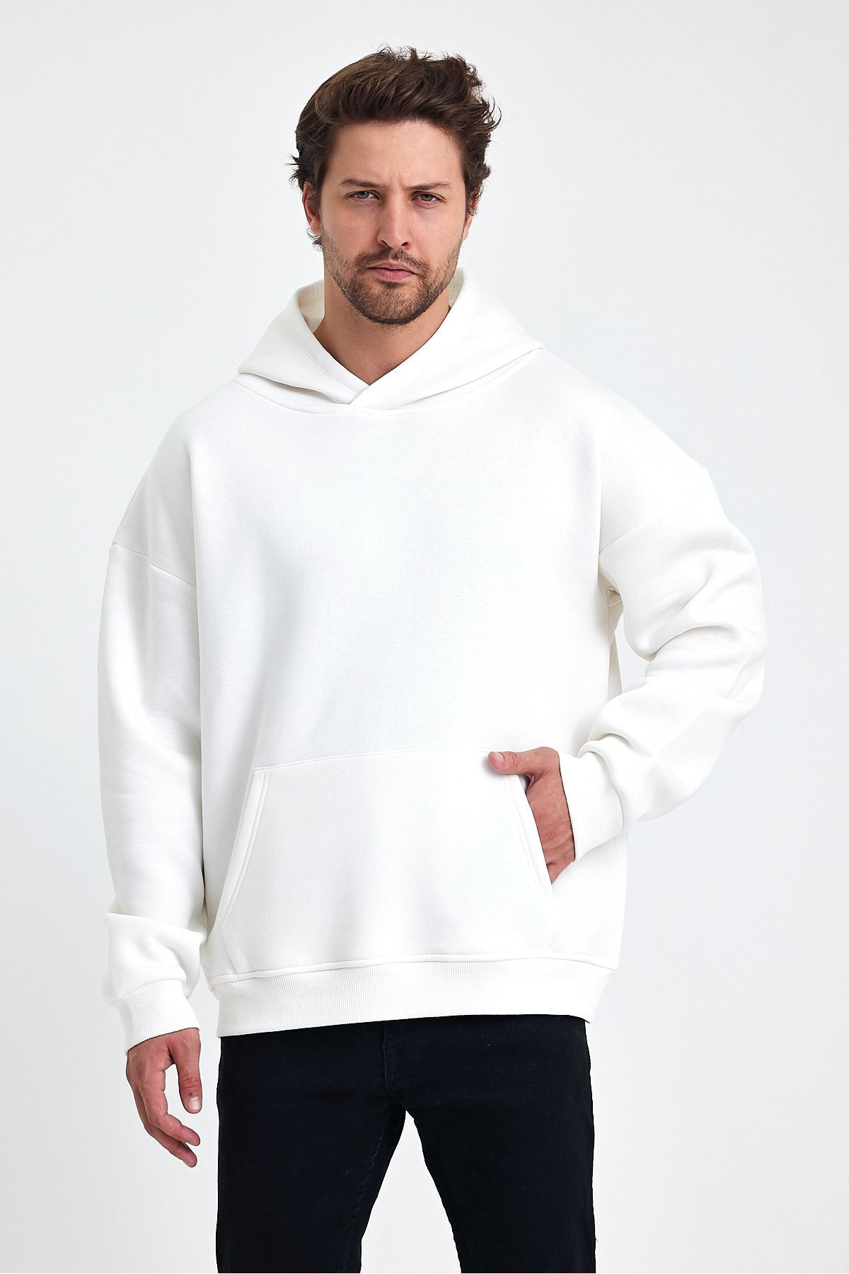 VEK Oversize Sweatshirt Hoodie MSTNG