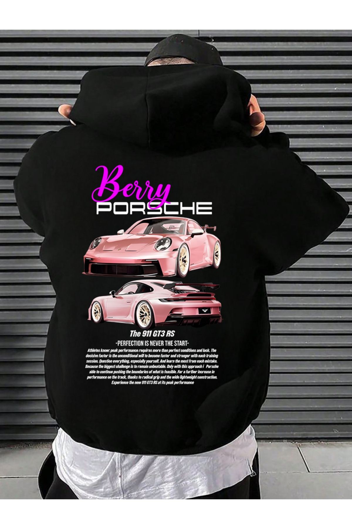 VEK Sweatshirt Hoodie PORSCHE 911