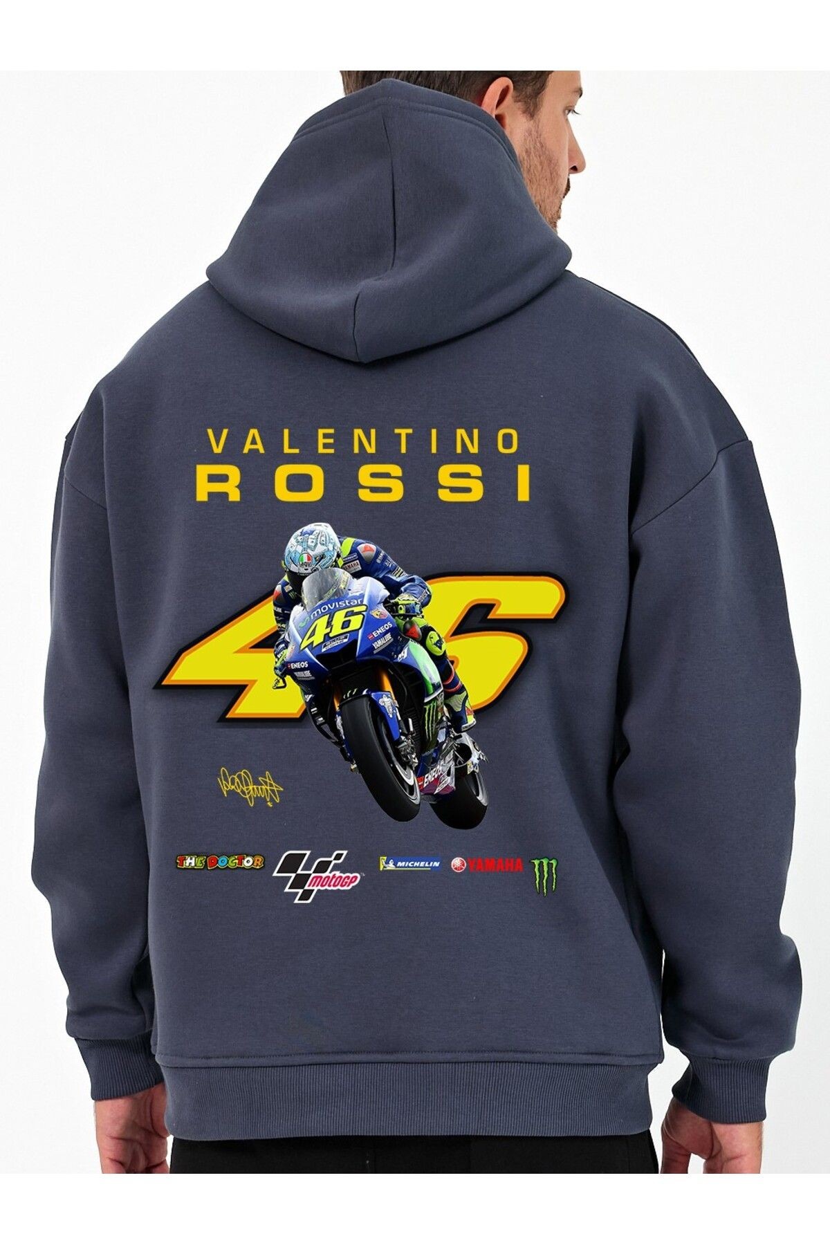 VEK Sweatshirt Hoodie Oversize ROSSI