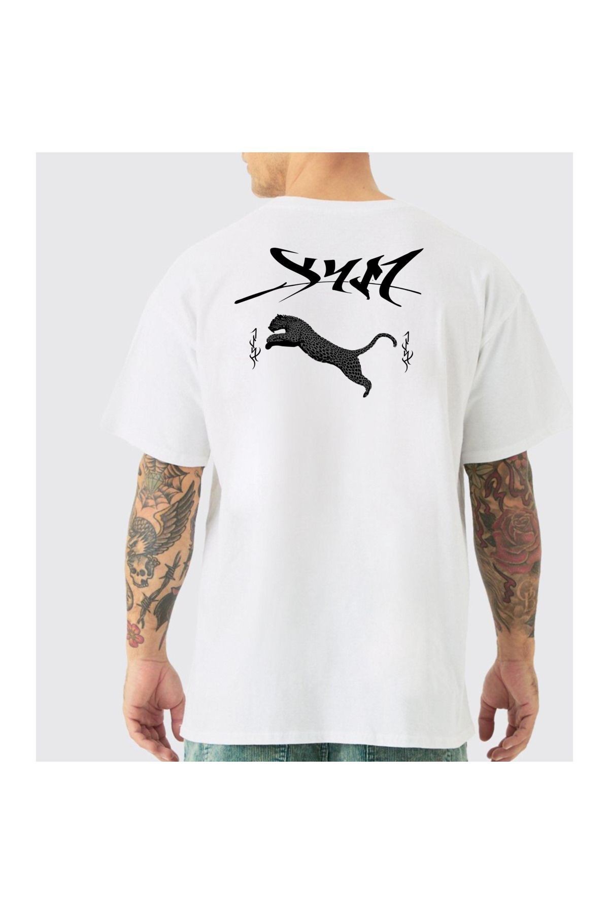 PARS Oversize T-shirt Göktürk Harfleri Özel tasarım